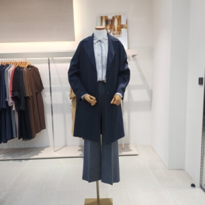 아이잗바바 백 슬릿 루즈핏 트렌치 BR9A0TC061/다크네이비 31282_BR9A0TC061NVD