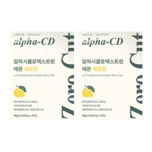 랩온랩 알파시클로덱스트린 레몬 제로컷 3g 20포