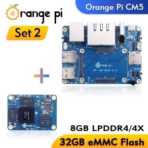 오렌지  파이 CM5 8GB 램 베이스 보드 RK3588S 32GB Emmc WIFI5-BT5 안드로이드 우분투 데비안 컴퓨팅 모듈