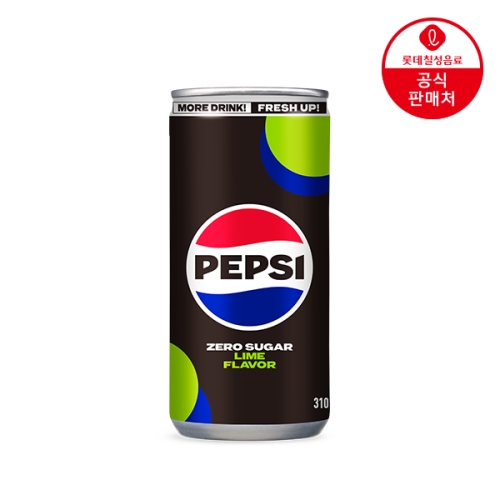 롯데칠성음료 펩시콜라 제로슈거 라임향 310ml