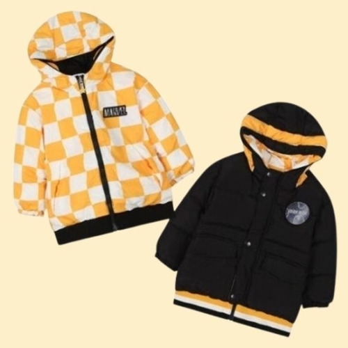 코코리따 마블 리버서블 다운패딩점퍼CEJD23TM1