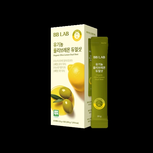 비비랩 유기농 올리브레몬 듀얼샷 200g(20gx10입)
