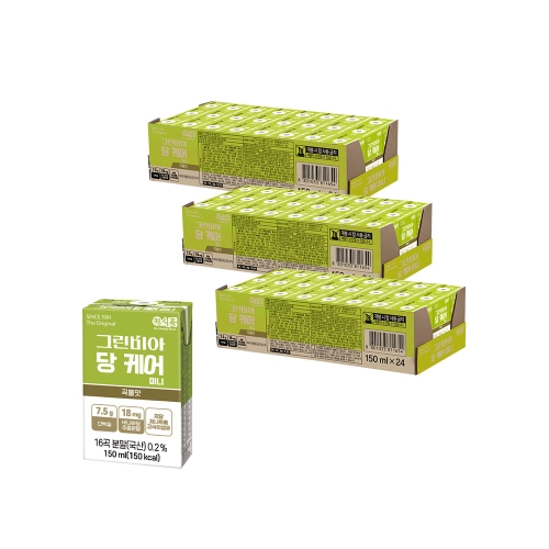 정식품 그린비아 당 케어 미니 곡물맛 150ml