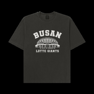 KBO  볼파크 티셔츠 부산 롯데 자이언츠 차콜 그레이 955013