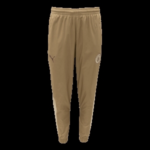 푸마  축구 의류 유니폼 맨시티 프리매치 우븐 팬츠 77437304 Toasted-granola