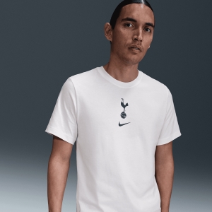 나이키  축구 의류 유니폼 토트넘 홋스퍼 크레스트 티셔츠 HQ8400100 WHITE
