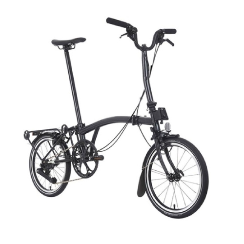 브롬톤  런던 P Line Urban4단 머드가드 Mid Midnight Black Metallic P255ACY821