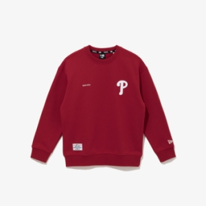 MLB 필라델피아 필리스 팀 로고 맨투맨 레드14864381