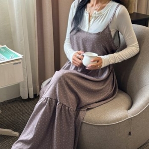 아이우먼 미니꽃뷔스티에원피스 YPV156M508 빅사이즈