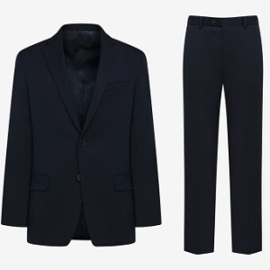 지이크 F/W 시즌 프리미엄 라인 다크 네이비 울 혼방 스판 수트 PJJ1300