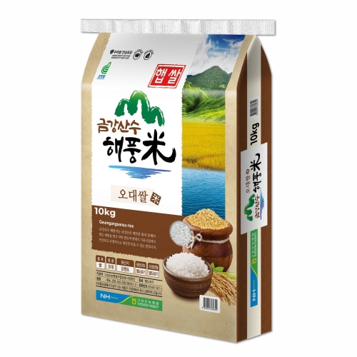 고성농협  2025 햅쌀 해풍미 오대쌀 상등급 20kg