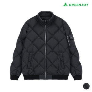 그린조이 남성 다이아 튜브 다운 점퍼_GF23WJ23M