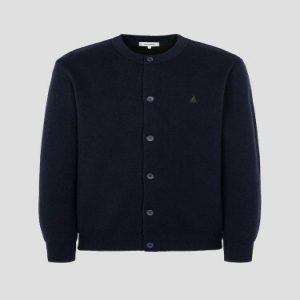 빈폴 남여공용 베럴비 라운드 카디건 네이비_BC595AC11R