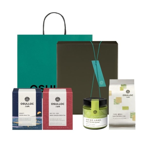 아모레퍼시픽 오설록 티타임 세트(지함+종이참)