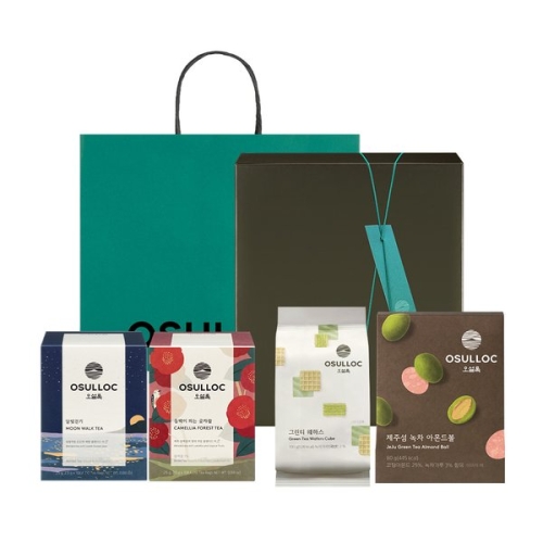 아모레퍼시픽 오설록 티푸드 세트 (지함+종이참)