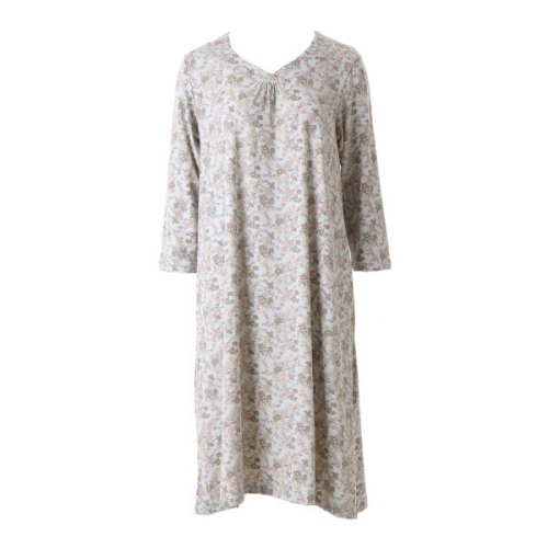 비너스 구김이 없고 신축성이 좋은 터치가 부드러운 코트나 꽃나염 원피스VEV3957L