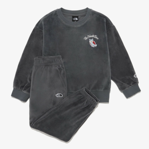 노스페이스키즈 애니메이트 스웻 세트 (NM5MR62T)