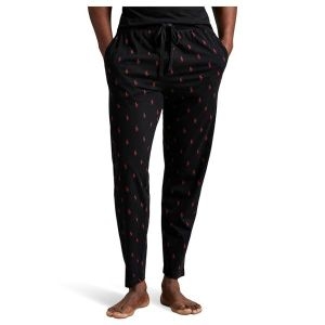 폴로 랄프 로렌 립 웨이스트밴드 니트 파자마 팬츠 1756447