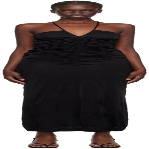 바이트 Black Sirene Maxi Dress 232734F055002