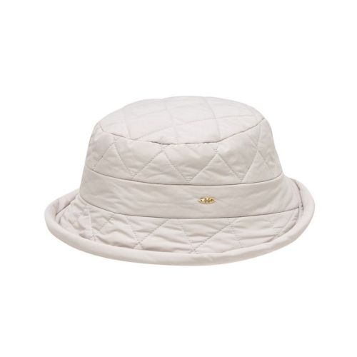 헤지스 여성 베이지 로고장식 버킷햇 HIHE5F221I2