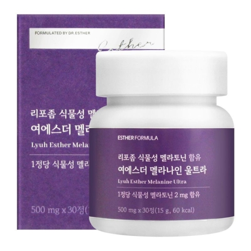 에스더포뮬러 리포좀 식물성 멜라토닌 함유 여에스더 멜라나인 울트라 30정