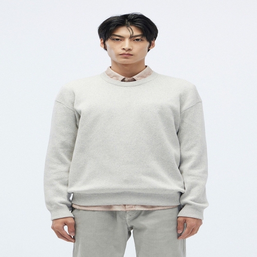 시리즈 맨투맨 니트 SAWAW24561GYL