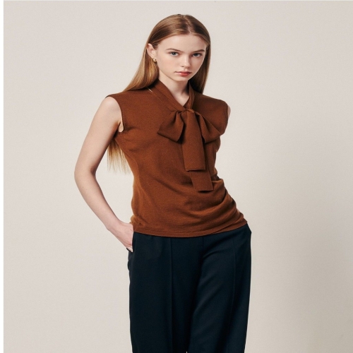 지고트 소프트 타이 셋업 민소매 니트JR9A1PO259