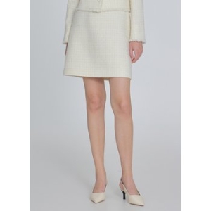 잇미샤 여성 웨이스트 포인트 트위드 스커트 ITP9WSK550