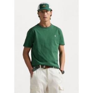 폴로랄프로렌 폴로 랄프 로렌 클래식 핏 헤비웨이트 저지 티셔츠 기본 앤티크 그린 144369804