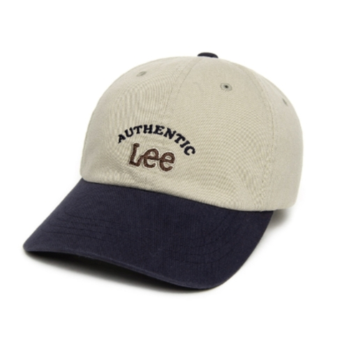 LEE 트위치 로고 배색 볼캡 B1 LE2503CA03 BE BA TA