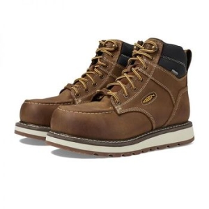 KEEN 유틸리티 Cincinnati 6인치 워터프루프 방수 Carbon Toe Belgian Sandshell 779000