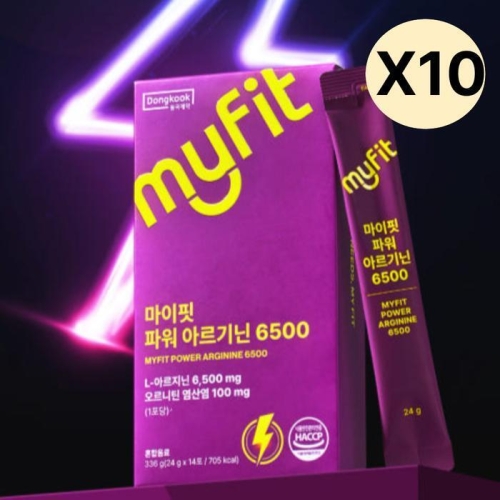 동국제약 마이핏 파워 아르기닌 6500 14포