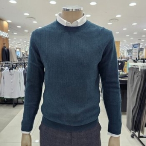 세정 캐시모혼방 라운드니트 TRH BR4F 8501_US