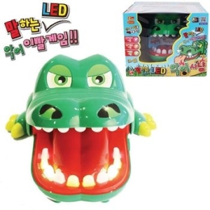 피노키오 악어사냥 룰렛게임 LED 말하는 WFJPM7Q