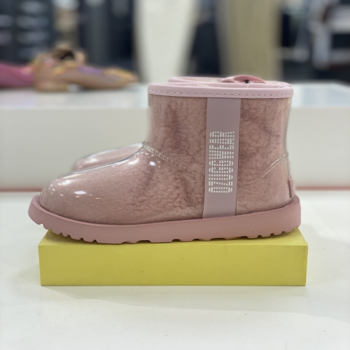 오즈어그웨어 키즈 클래식 클리어 부츠 핑크 (OZKCE4TCLB11PNK)