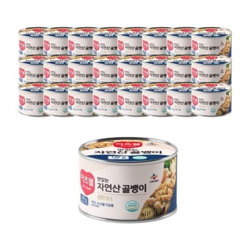 CJ프레시웨이 이츠웰 자연산 골뱅이 140g