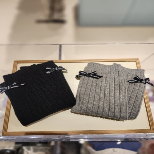 베네통키즈 아동 리본워머 QCET07541 BKMG 여아 남아 공용 발토시 니트 천호 겨울 딜