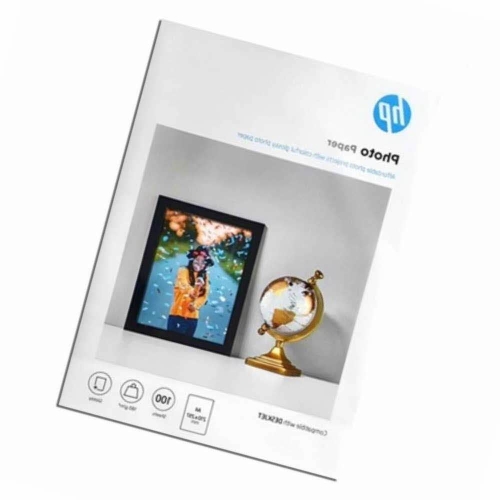 HP 9RR56A 광택 포토용지 A4 100매 180g