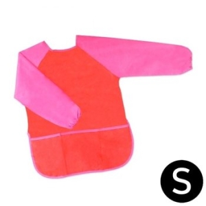 ART  레드핑크 미술가운 S WFJRJ68