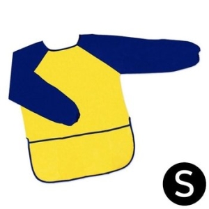 ART  옐로우블루 미술가운 S WFJRJ6F