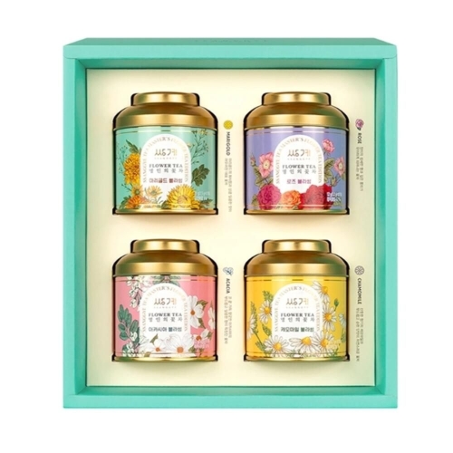 쌍계명차  김동곤명인의 꽃차 선물세트