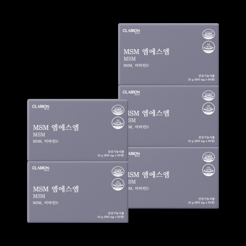 우리바이오 클라리온 MSM 엠에스엠 60정