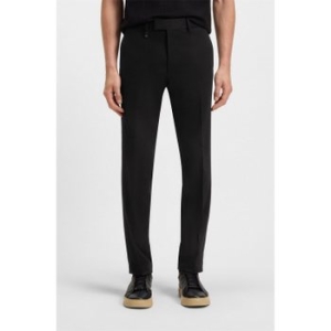 보스 WI25 x ASTON MARTIN 코튼 치노 팬츠 블랙 50548563001