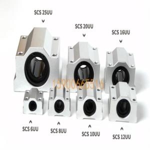 CNC  2023 AXK 라우터 부품 선형 레일 Sc12uu 12mm 모션 볼 베어링 슬라이드 부싱 샤프트