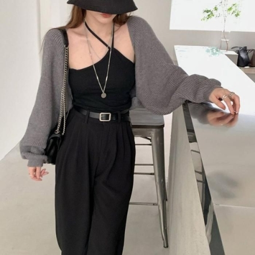 오노마 ONM 꽈베기니트 여성 도톰한 예쁜 가디건 니트 볼레로 41025781