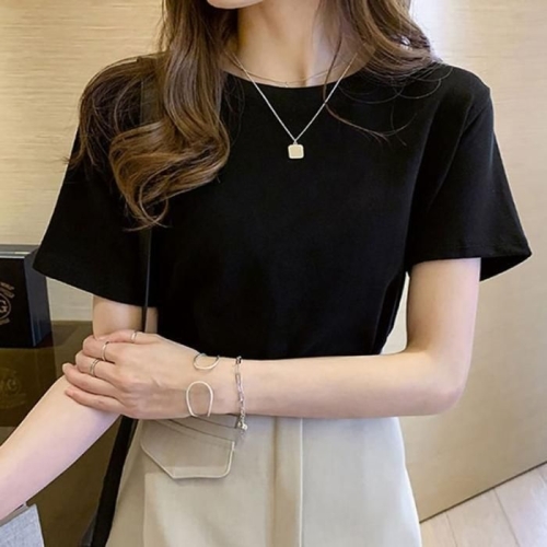 오노마 ONM 여성반팔티 쿨샵 면반팔티 데일리 무지티셔츠 여성 41025794