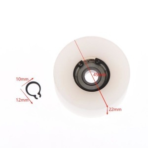 지멘스  회전식 건조기 롤러 장력 벨트 풀리 휠 00632045 608ZT 베어링에 적합