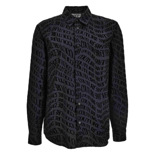 베르사체 로고 프린트 셔츠 79GAL2R0NS703 T