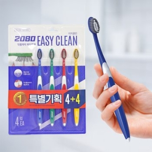애경 2080 이지클린 이중미세모 칫솔