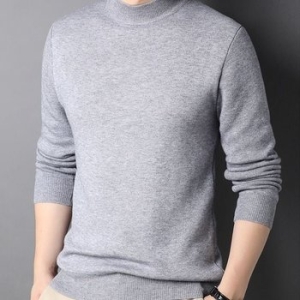 더레이어 폴라넥울탑 하프넥 클래식 긴 팔 오텀 F/W 봄철 언 탑 WFJTOJ4